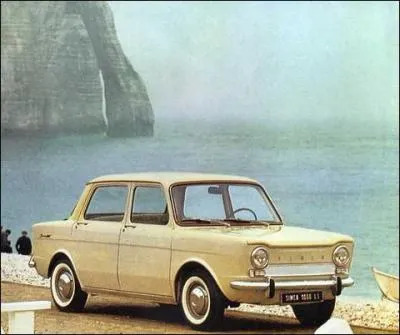 En quelle année la "Simca 1000" a-t-elle été lancée ?