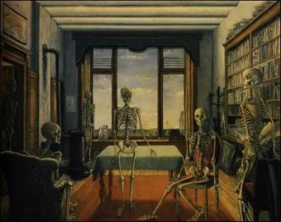 Qui a peint squelettes dans le bureau ?