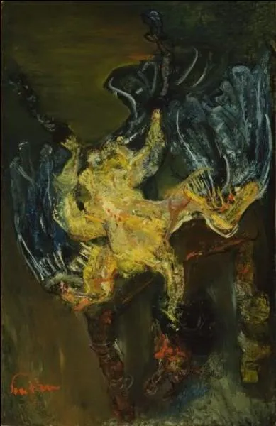 Qui a peint Le poulet mort ?