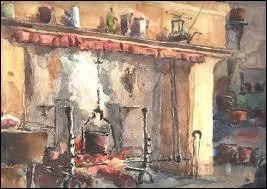 La oule tait suspendue dans la chemine. Qu'est-ce que cela pouvait tre ?