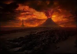 Dans le film « Le Seigneur des anneaux », quel est le nom du pays où l'il de Sauron est présent ?