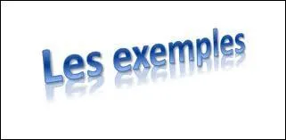 Donnez un exemple de colorant pour la question 4.