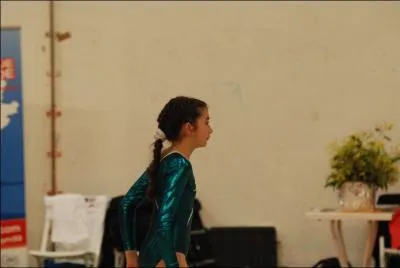 Peut-on toucher  son justaucorps en comptition ?