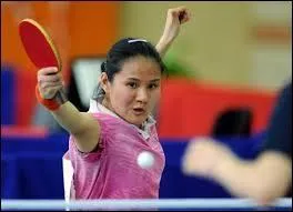 Digne reprsentante de son pays dont elle incarne toutes les valeurs, Yang Xiaoxin est une pongiste ?