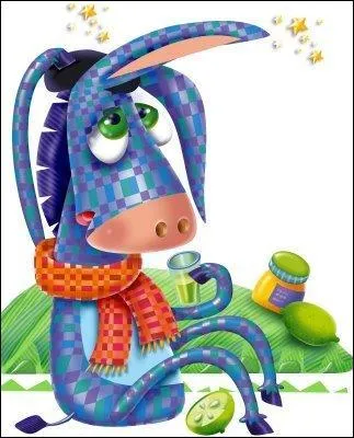 Il est toujours en vagabondage si bien que par ce froid, il a le : -~(