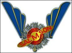 Voici l'emblme de la marque Salmson, constructeur (1919-1962) franais d'origine sudoise de moteurs, d'avions...