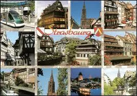 Je vous envoie une carte postale de Strasbourg. J'ai donc pass mes vacances en rgion ...