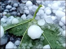 Sous quel tat est reprsente la grle ?