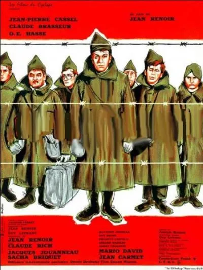A la fin de la drle de guerre ; trois soldats franais prisonniers des Allemands ne pensent qu' une chose, s'vader...