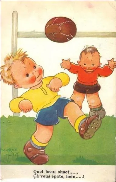 Dieu voulut créer le football, et histoire de faire rigoler Thierry, il lui demanda un coup de main !