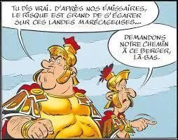 Quel est le nom de ces deux Romains ?