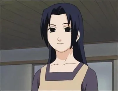 Cette femme est la mère de Sasuke et d'Itachi, par conséquent l'épouse de Fugaku. Elle se fera tuer par Itachi lors du massacre des Uchiwa ; qui est-ce ?
