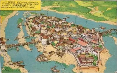 Qui dit : On ne peut vivre qu' Lutce, tu sais. Le reste de la Gaule, c'est bon pour les sangliers ?