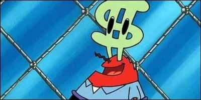 Dans l'épisode "Combine de radin", avec qui Krabs part-il à une réunion de radin ?