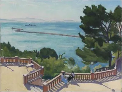 La terrasse, l'Estaque.