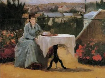 Sur la terrasse