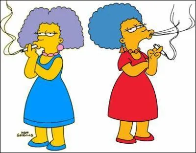 Comment s'appelle les soeurs de Marge ?