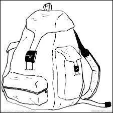 Qui reste bloqu dans le sac  dos ?