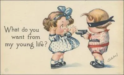 C'est la crise. Dieu ordonne  Georges de trouver de l'argent par n'importe quel moyen, alors ...