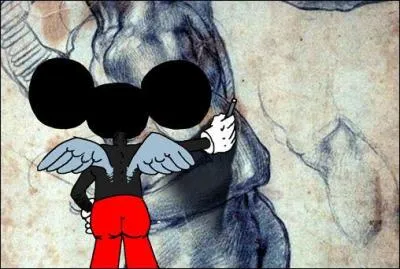 Dieu demanda  Mickey d'arrter de faire le diable, et depuis ...