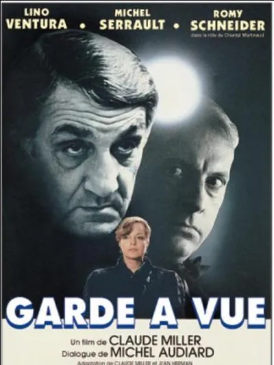 "Il serait normal que les assassins signalent les crimes. Après tout, ils sont les premiers informés" est tiré du film "Garde à vue". Qui prononce ces mots ?