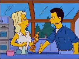 Pour quelle raison Homer se retrouve-t-il chez Alec Baldwin et Kim Basinger ?