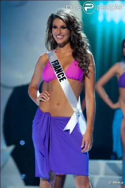 Miss Bretagne 2010, Miss France 2011, finaliste  Miss Univers 2011 (6me), carrire de chroniqueuse sur la chane Eurosport.