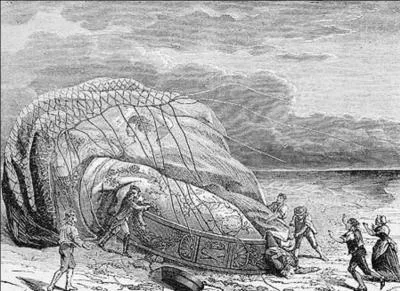 En oubliant la période mythologique, c'est le 1e accident de l'histoire de l'aéronautique. On ne connaît pas les raisons exactes de cet accident ! Ce fut, également, la 1e tentative de la traversée de la Manche (France vers Angleterre) ! Que s'est-il passé ?