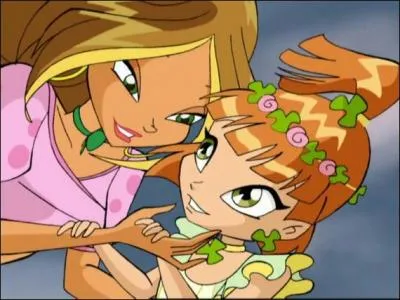 Comment se nomme la petite sur de Flora ?