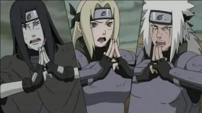 Hanz la salamandre a bti Jiraya, Tsunade et Orochimaru, les...