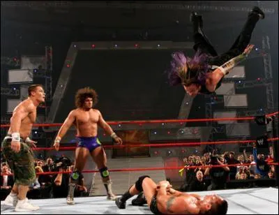 Quelle est cette prise porte par Jeff Hardy ?