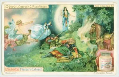 Qu'est-ce qui a prsid au livret de l'opra  Obron  de Weber ?