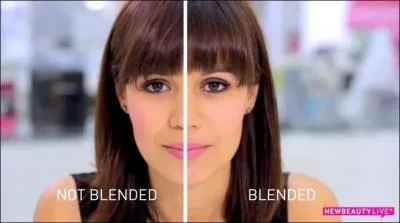 Quel ct de la photo est mal ralis en matire de maquillage ?