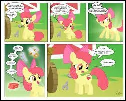 Quelle est la marque de beaut d'Apple Bloom ?