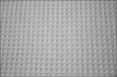 Quel est le nom de ce tissu  gaufr  ?