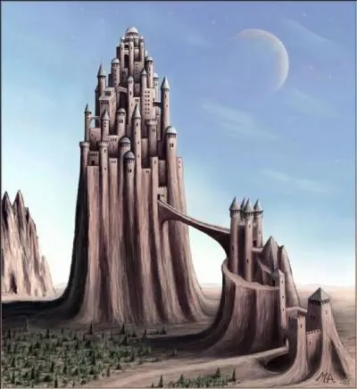 Voici une impressionnante construction, tableau de Astalo, qui nous ramne  un film, lequel ?