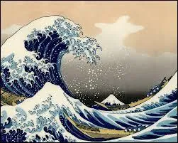 Cette peinture trs connue du peintre japonais Hokusai, titre Sous la vague au large de Kanagawa, fait irrmdiablement penser  la scne la plus poustouflante et terrifiante de quel film de mer ?