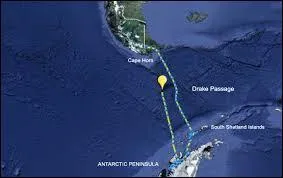 Dtroit sparant l'Amrique de l'Antarctique :