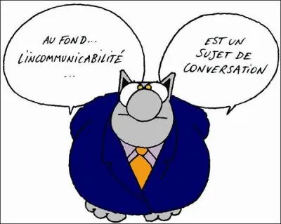 Toute mauvaise pense --------- trangre, je ne pense que du bien.