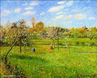 Qui a peint Printemps  Eragny ?