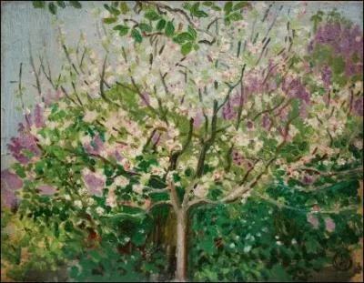 Qui a peint Pommier en fleurs ?