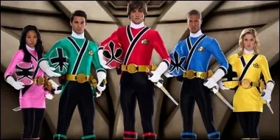 Lequel de ces rangers est le rouge dans "Power Rangers : Samurai" ?