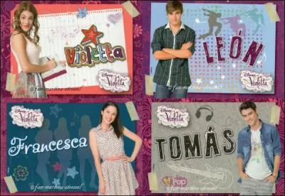 J'ai chang trois baisers avec Violetta. A cause de moi, Violetta a beaucoup souffert. Violetta m'a offert une guitare. Qui suis-je ?