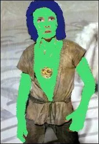 Dans le roman, Atreyu a les cheveux bleus et la peau verte, car il fait partie de la tribu des Peaux Vertes, alors que dans le premier film, c'est un Indien des Grandes Plaines (chose que le deuxime film suivra). Pourquoi ?