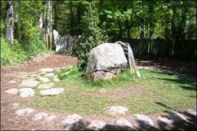 La forêt de Paimpont est appelée aussi forêt de Brocéliande. Quel personnage de la légende arthurienne y aurait, dit-on, son tombeau (voir photo) ?