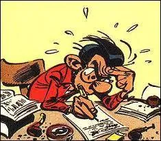 Gaston Lagaffe. Qui est son patron ?