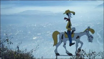 Retrouvez le titre de cette 89e aventure de Lucky Luke relate dans l'album  Le ranch maudit  :