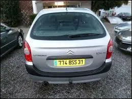 En regardant l'immatriculation de cette voiture, vous savez que ses occupants vivent dans la ville de ...