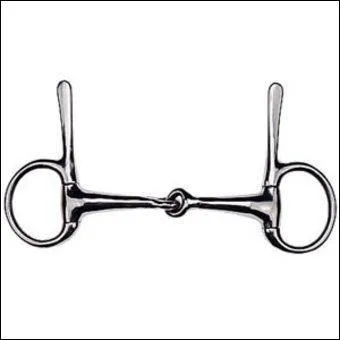 Comment s'appelle ce mors o les  btons  peuvent tre soit en haut ou en bas et qui sert  garder la bouche du cheval ?