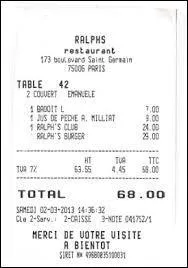 De quel got est la note (note dans un restaurant, par exemple) si elle est trop leve ?